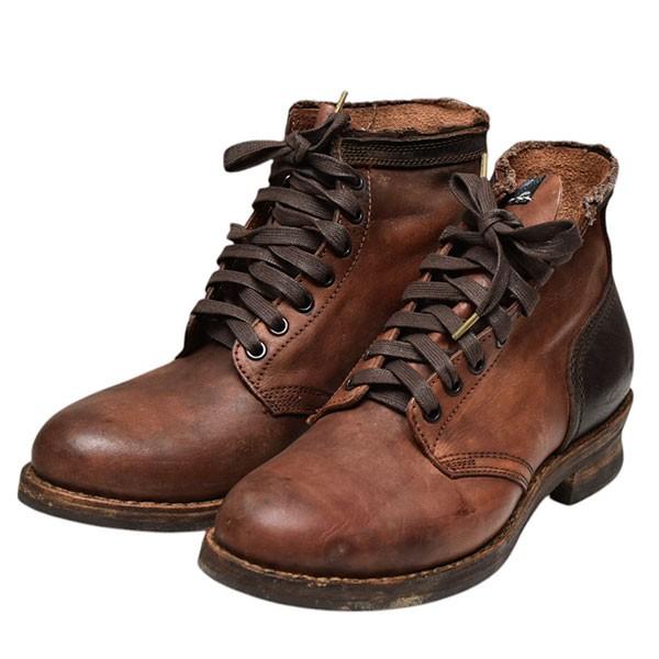 【値下げ】VISVIM 2022モデル　LAFAYETTE BOOTS　泥加工レースアップブーツ　0...