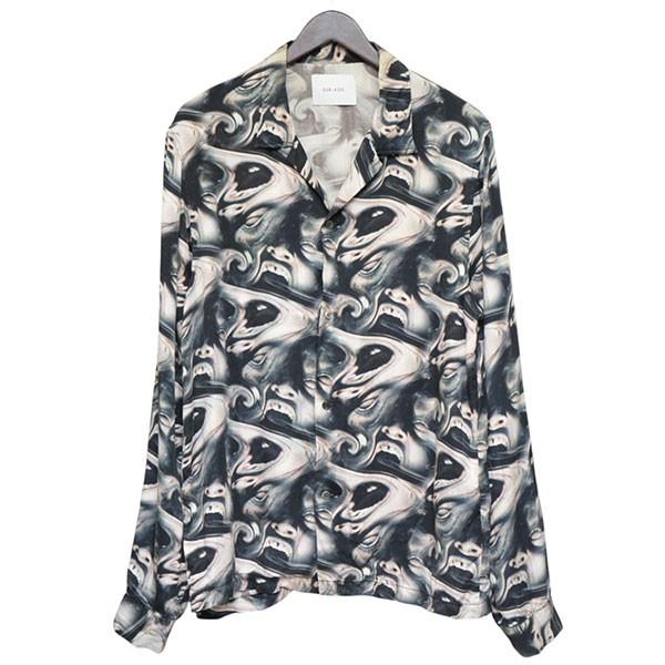 【値下げ】SUB-AGE． 2018SS　LONG SLEEVE ALOHA SHIRT　ロングスリ...