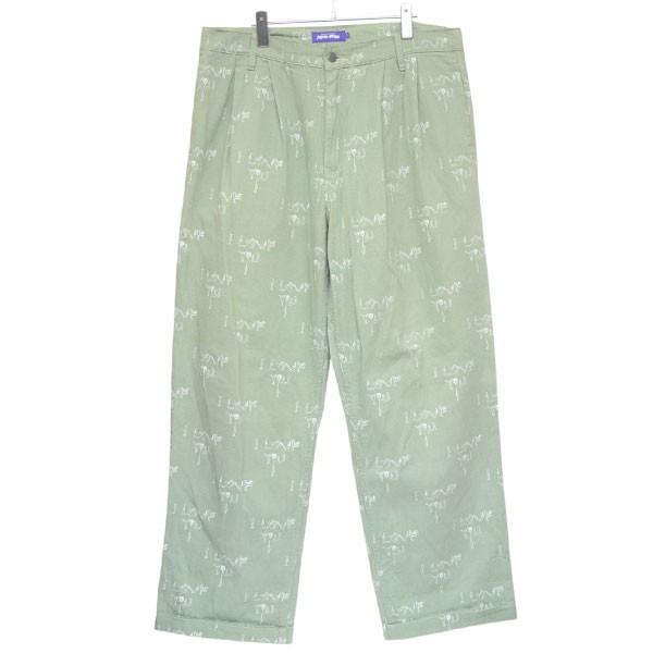 【値下げ】Fucking Awesome I Love You Pleated Baggy Pant...