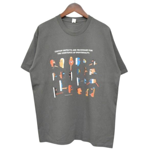 エンズアンドミーンズ ENDS AND MEANS CERTAIN DEFECT Tee　プリントク...