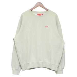 シュプリーム Supreme 2023AW　Small Box Crewneck　スモールボックスロゴクルーネックスウェットシャツ グリーン サイズ：