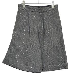 エムエーエスユー MASU 2025SS　SPARKLING SHORTS　スパークリングショーツ　ラメスパンコールハーフパンツ　ショートパンツ　M2