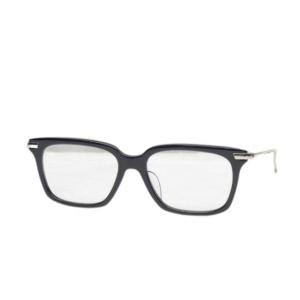 トムブラウン Thom Browne TB-701-H-T-NVY サングラス 眼鏡 ブラック×シルバー×ライトイエローレンズ サイズ：53□17-1