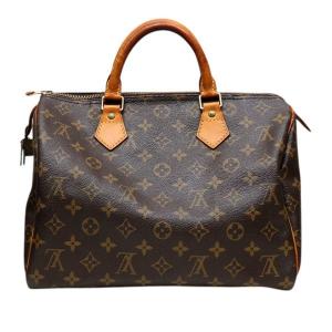 ルイヴィトン LOUIS VUITTON モノグラム スピーディ30 ハンドバッグ M41526 ブラウン