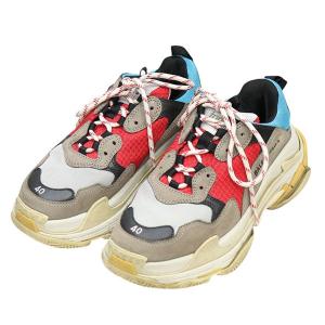 バレンシアガ BALENCIAGA 2018AW TRIPLE S ダッドボリュームスニーカー 533883 マルチカラー サイズ：40