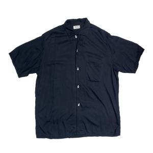 ジョーマッコイ Joe McCOY Bowling Shirts 半袖シャツ ブラック サイズ：XL｜kindal