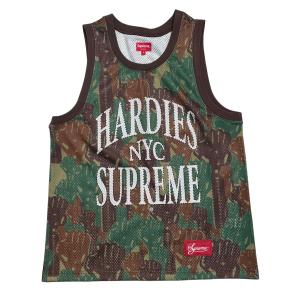 シュプリーム SUPREME Hardies Camo Basketball Jersey タンクトップ カーキ サイズ：S｜kindal