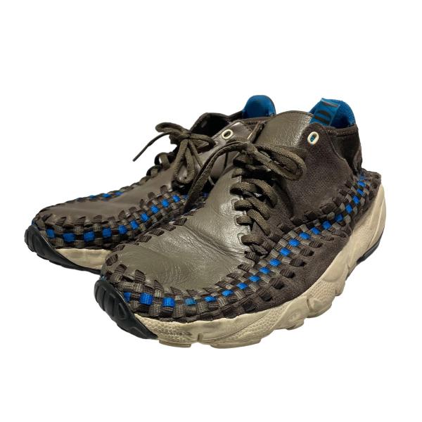 ナイキ NIKE AIR FOOTSCAPE WOVEN CHUKKA 443686 202 ブラウ...