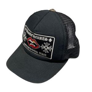 【値下げ】CHROME HEARTS Chomper Hollywood Trucker Hat メッシュキャップ ブラック (神戸元町店)｜kindal