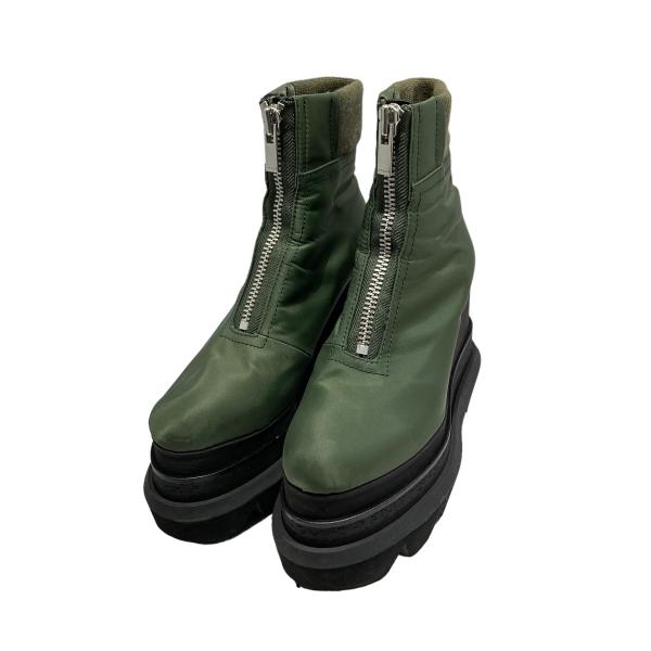 【値下げ】sacai Nylon Twill Short Wedge Boots 21-05620 ...