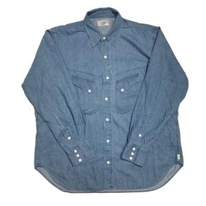 アンライクリー Unlikely 24SS Dress Cowboy Shirts デニムシャツ／U24S-11-0005 ブルー サイズ：XL｜kindal