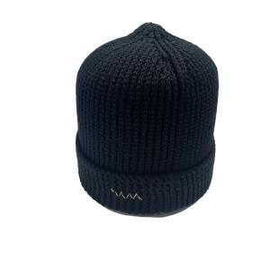 ビズビム VISVIM KNIT BEANIE COTTON ニットキャップ 0121103003017 ブラック｜kindal