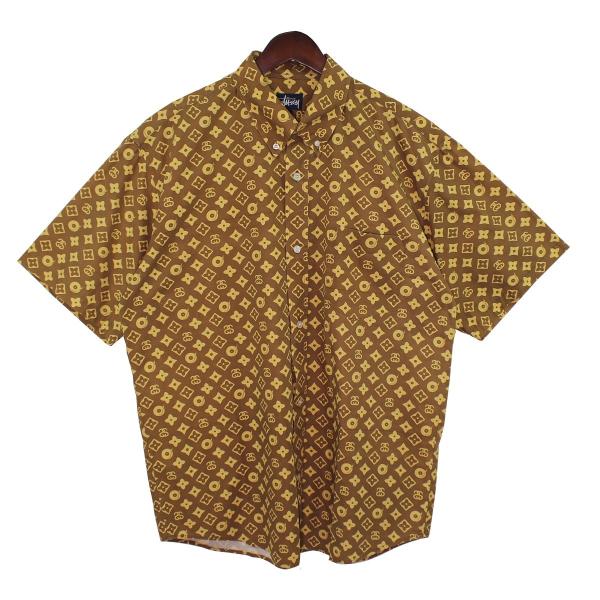 【値下げ】OLD Stussy 希少 VUITTON MONOGRAM PATTERN B／D CO...