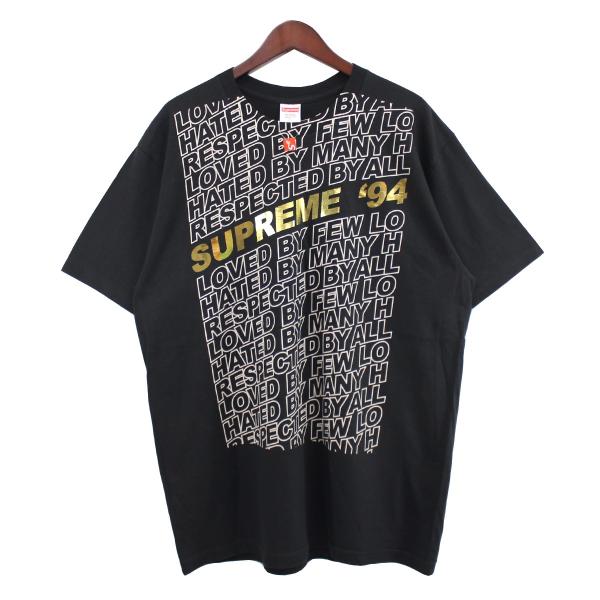 【値下げ】SUPREME 22SS Respected Tee ロゴ リスペクト Tシャツ ブラック...