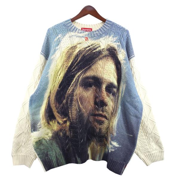 【値下げ】SUPREME 23SS Kurt Cobain Sweater カート コバーン セータ...