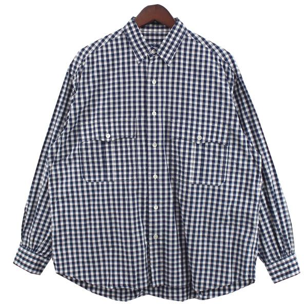 ポータークラシック Porter Classic ROLL UP GINGHAM CHECK SHI...