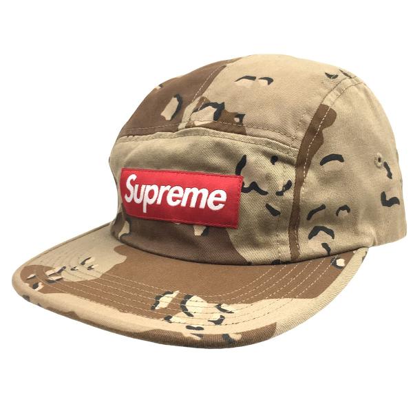 【値下げ】SUPREME 16SS Washed Chino Twill Camp Cap ボックス...