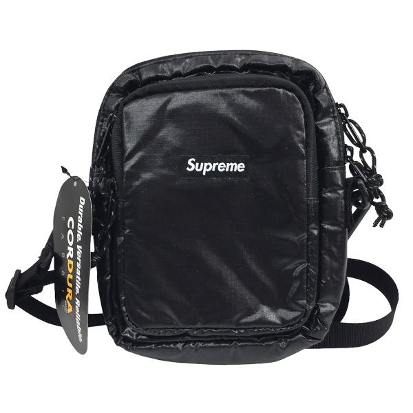 シュプリーム Supreme 17AW Shoulder Bag ロゴ ショルダーバッグ ブラック