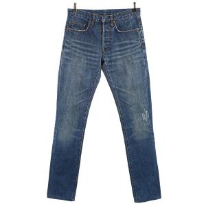 ディオールオム Dior HOMME 05AW 美品 エディ期 爪痕加工 デニムパンツ 