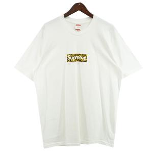 【値下げ】Supreme 24SS Shanghai Box Logo Tee 上海オープン記念 レオパード ボックスロゴ Tシャツ ホワイト サイズ
