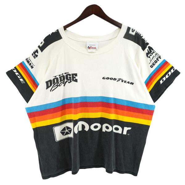 ヴィンテージ VINTAGE 90s Mopar Rainbow Racing T-shirt Go...