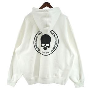 【値下げ】Supreme×NUMBER (N)INE 25AW Number (N)ine Hooded Sweatshirt コラボ ロゴ スカル