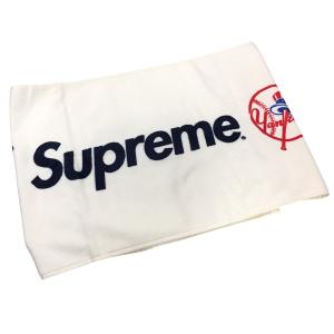 【値下げ】Supreme 15SS ×New York Yankees Hand Towel ニューヨークヤンキース ロゴ ハンドタオル (吉祥寺店)