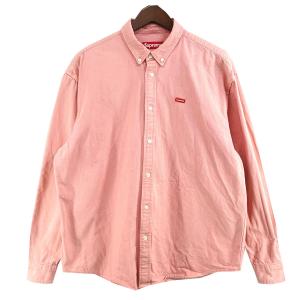 【値下げ】Supreme 25SS Small Box Denim Shirt スモール ボックスロゴ デニム シャツ Pink ピンク サイズ：M