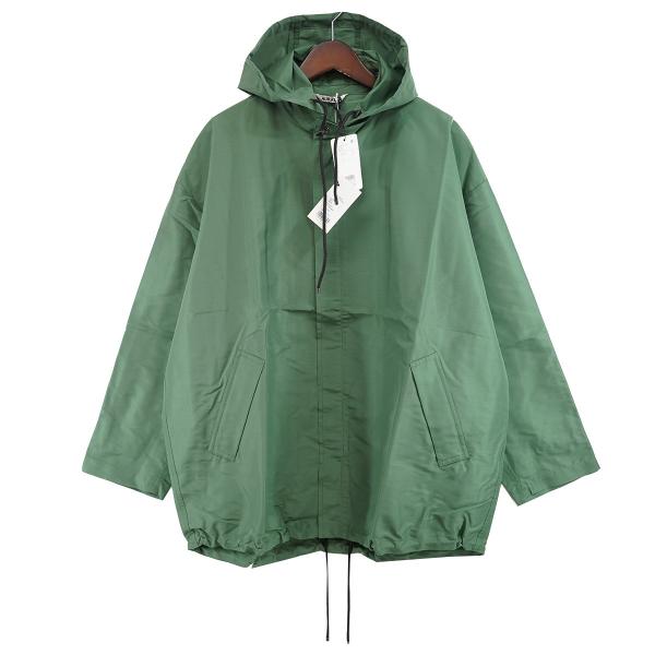 オーラリー AURALEE 22SS SILK POLYESTER GROSGRAIN HOODED...
