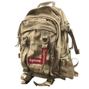 シュプリーム Supreme 26SS Backpack ボックスロゴ バックパック リュック 鞄 タン