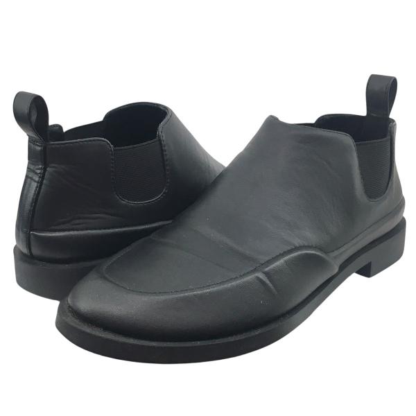 【値下げ】HOMME PLISSE ISSEY MIYAKE サイドゴアブーツ ブラック サイズ：S...