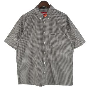 【値下げ】Supreme 26SS Gingham S／S Shirt ギンガムチェック 胸ポケット クラシック ロゴ 刺繍 ショートスリーブ 半袖