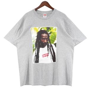 シュプリーム Supreme 19SS Buju Banton Tee ブジュ・バントン レゲエ ダンスホール ボックス ロゴ メッセージ バックプ
