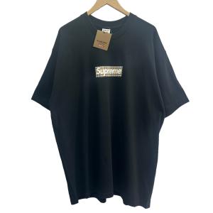 シュプリーム バーバリー Supreme Burberry 22SS Box Logo Tee ボックスロゴTシャツ ブラック サイズ：XL｜kindal