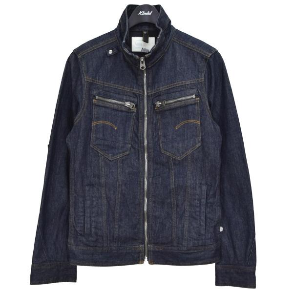 G-STAR RAW ARC ZIP 3D SLIM JACKET スタンドカラーデニムジャケット ...