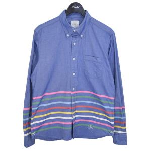 ユニフォームエクスペリメント UNIFORM　EXPERIMENT COLOR CHART BORDER B．D SHIRT ボタンダウンシャツ UE｜kindal