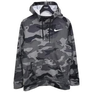 ナイキ NIKE TF カモ AOP プルオーバー L／S フーディ パーカー DD1758-084 グレー サイズ：M｜kindal