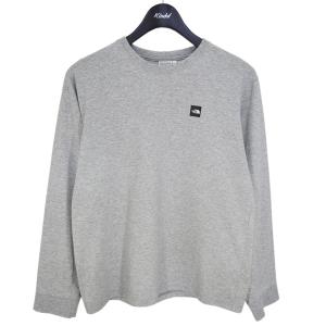 ザノースフェイス THE NORTH FACE L／S Small Box Logo Tee ロングスリーブカットソー NTW32139 グレー サイ｜kindal