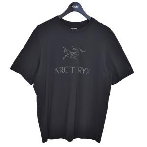 アークテリクス ARCTERYX ARC’WORD LOGO SS ロゴプリントTシャツ 1223X000007991 ブラック サイズ：M｜kindal