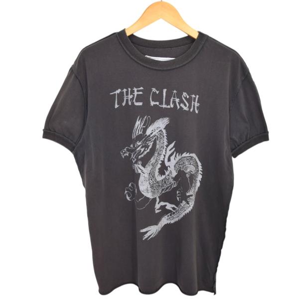 アンプリファイド AMPLIFIED THE CLASH プリントTシャツ グレー サイズ：M