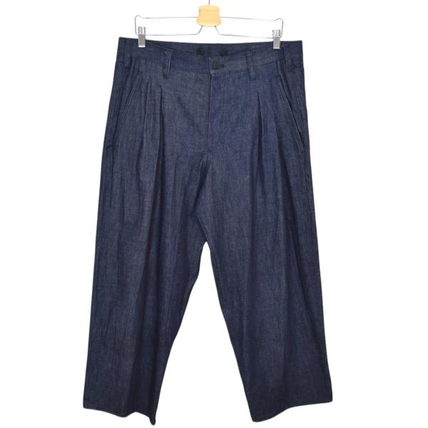 ワイズフォーメン Y’S for men デニム2タックパンツ 2023AW MJ-P02-507 ...