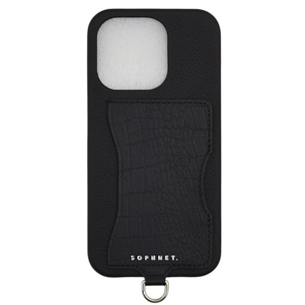 ソフネット×デミウルーボ SOPHNET．×Demiurvo LEATHER PHONE CASE ...