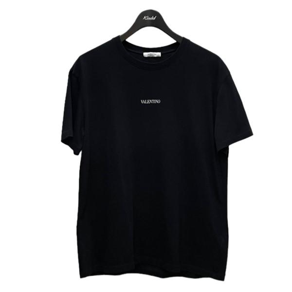 ヴァレンチノ VALENTINO スモールロゴTシャツ ブラック サイズ：M