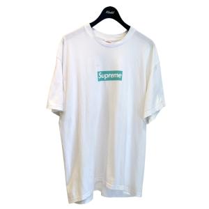 シュプリームｘティファニー Supreme×Tiffany ＆ Co． 21AW 「Box Logo Tee」ボックスロゴTシャツ ホワイト サイズ：｜kindal