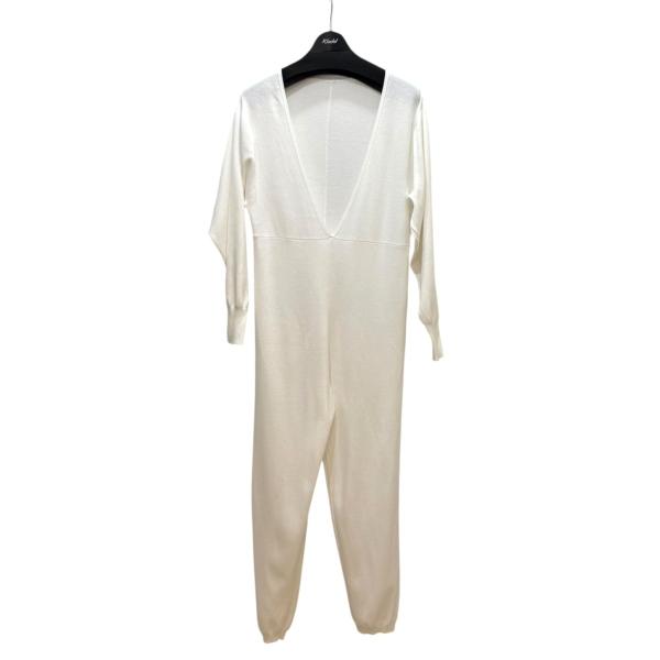 ヨービオトープ YO BIO TOP Knit rompers サロペット EEY-41020 ホワ...
