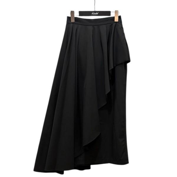 アメリ AMERI サイドフレアレイヤードスカート 018190081 ブラック サイズ：F