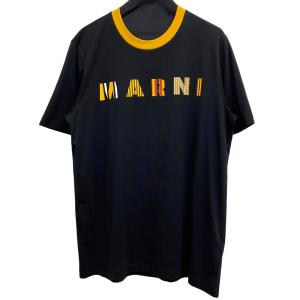 マルニ MARNI 22SS LOGO T-SHIRTロゴTシャツ ブラック サイズ：52｜kindal