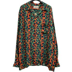 ワコマリア WACKO MARIA 22AW LEOPARD OPEN CALLAR SHIRTレオ...