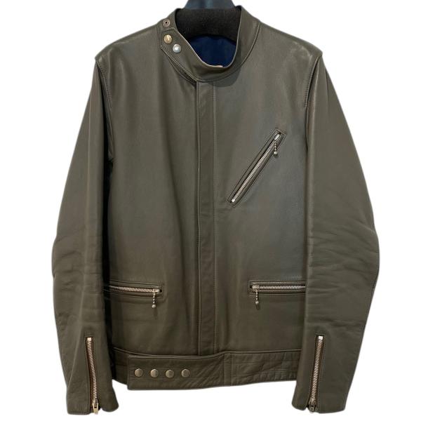【値下げ】UNDERCOVERISM 08AW UNREALアンリアル期シングルレザーライダース ジ...