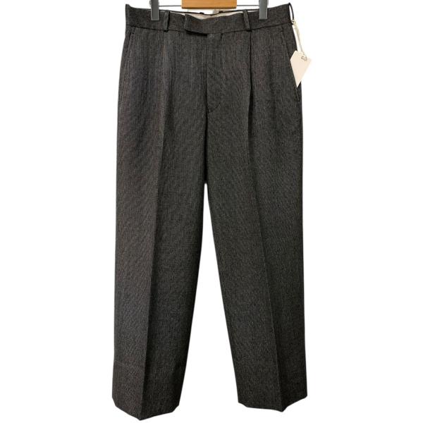 マーティーアンドサンズ MAATEE＆SONS 24AW Set up Trouser3／Pinhe...